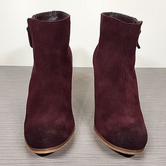 BP. 'Trolley' Ankle Bootie, Wine Suede, Womens Size 6 & 11 - Picture 2 of 10